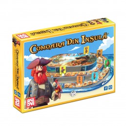 Comoara din Insula – Joc de societate cu tablă 3D  Comoara din Insula – Joc de societate cu tablă 3D